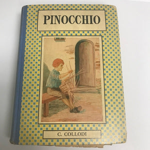 Pinocchio A Tale Of A Puppet 1930's Hardback Book by C. Collodi