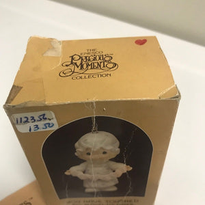 Precious Moments Ornament You Have Touched So Many Hearts 1987