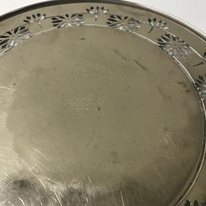 Royal Rochester 3723 Silver-Plated Serving Tray Round Tray