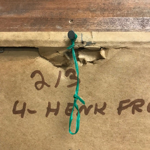 Still Life Framed Art Print Feather Pen Books Vase Scene Signed