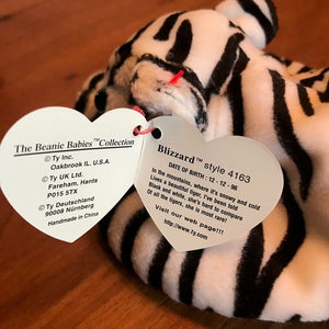 Ty beanie baby blizzard style 4163