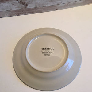 Teinshan Country Bear Stoneware Dinner Plate 10.5"