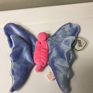 Ty Beanie Baby Flitter the Butterfly 1999 back view
