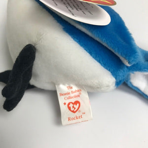 Ty Beanie Baby Rocket the Blue Jay 1997