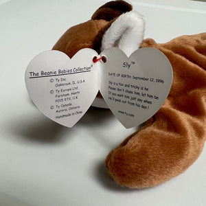 Ty Beanie Baby Sly the Fox 1996