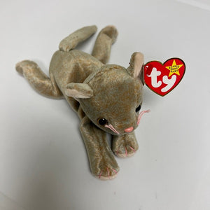 Ty Scat The Cat Beanie Baby 1999 Cat Stuffed Animal