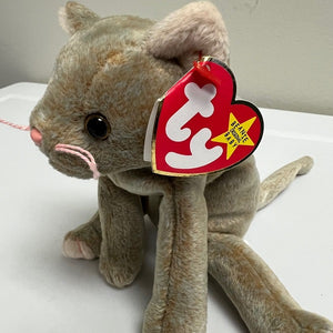 Ty Scat The Cat Beanie Baby 1999 Cat Stuffed Animal