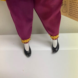 Victoria Collectibles Porcelain Mouse Clown Doll Figurine