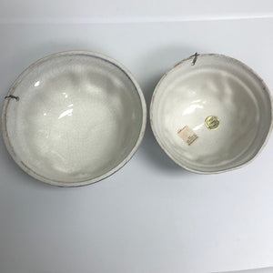 Vintage ABC Bassano Ceramiche Hand Painted Wall Hanging Dome Mold Italy