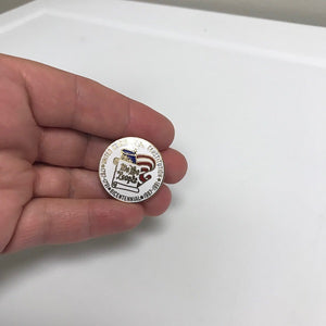 We The People Bicentennial US Constitution Lapel Pin
