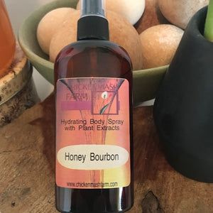 Honey Bourbon Body Spray | Fragrant After Shower Spray-Chickenmash Farm