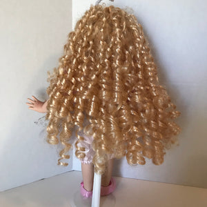 Collector's 16" Doll With Stand | Ballerina Doll | Long Blond Curls-Chickenmash Farm