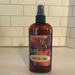 kakadu plum amber scented body spray