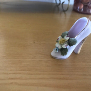 miniature high heel shoe