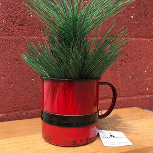 Santa Suit Mug | Holiday Decor | Christmas Mug-Chickenmash Farm