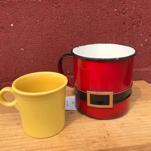 Santa Suit Mug | Holiday Decor | Christmas Mug-Chickenmash Farm
