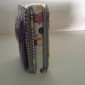 Newborn Baby Photo Album Gift Set Puple Piggy Pattern Baby Gift-Chickenmash Farm