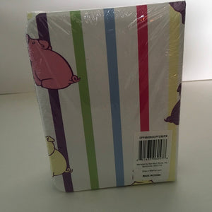 Newborn Baby Photo Album Gift Set Puple Piggy Pattern Baby Gift-Chickenmash Farm