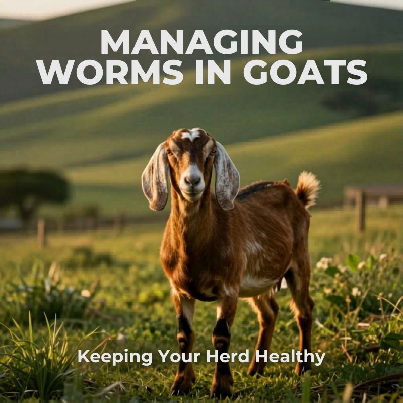 managing worms in goats