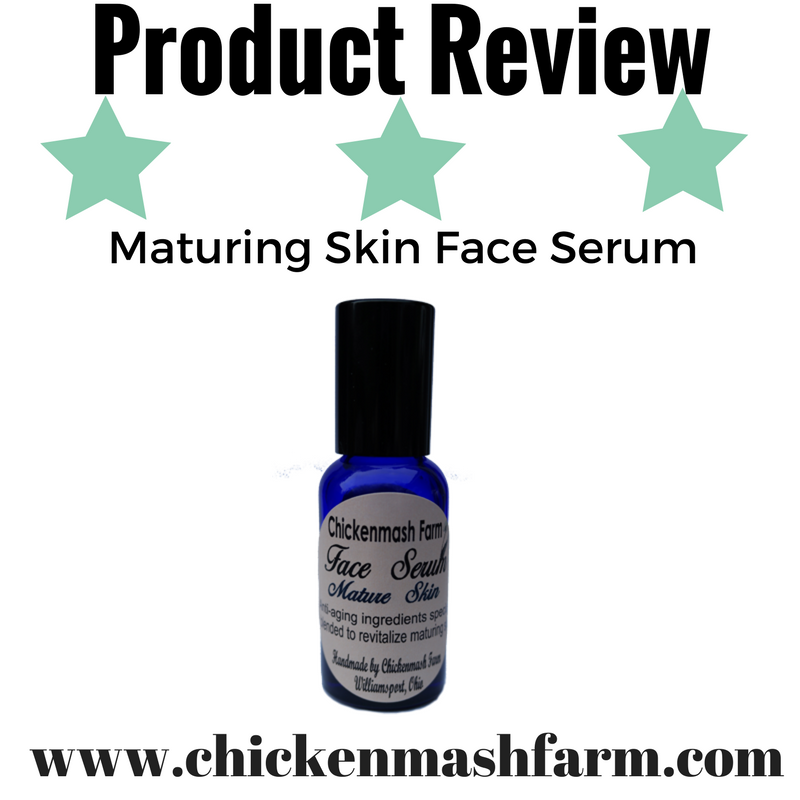 Product Review Maturing Skin Face Serum