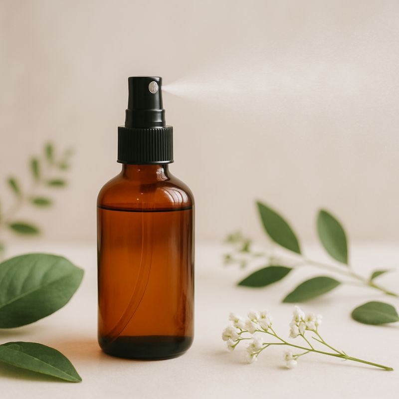 body spray with plant extracts