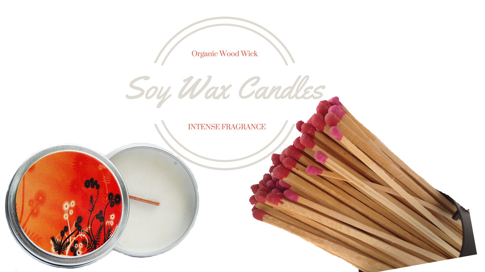 Crackling Wood Wick Soy Candle Tins | Travel-Friendly & Shatterproof | Chickenmash Farm