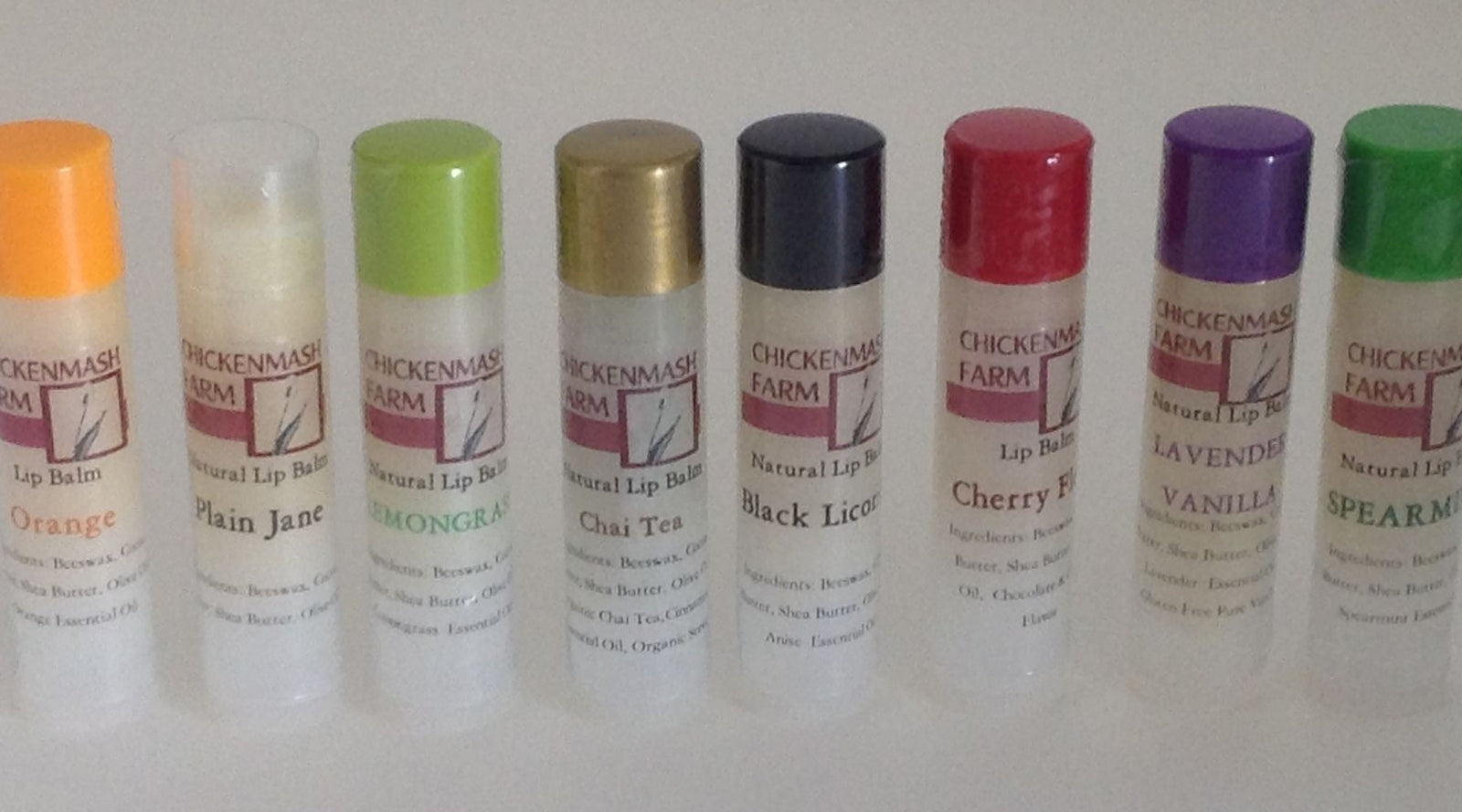 Shea & Cocoa Butter Lip Balms | Non-GMO Natural Lip Care | Chickenmash Farm