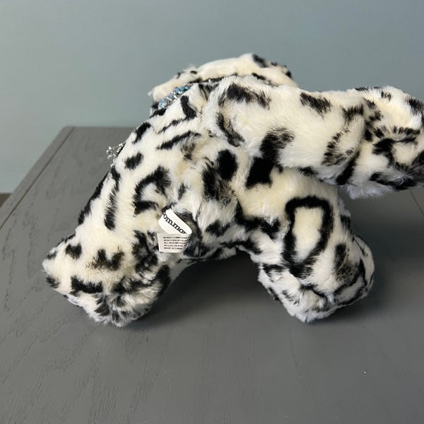 2004 Commonwealth Plush Cat Black and White Stuffed Animal 10 inch
