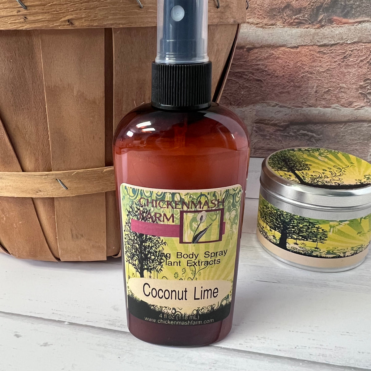 Coconut Lime Verbena Botanical Mist | Hydrating Tropical Body Spray