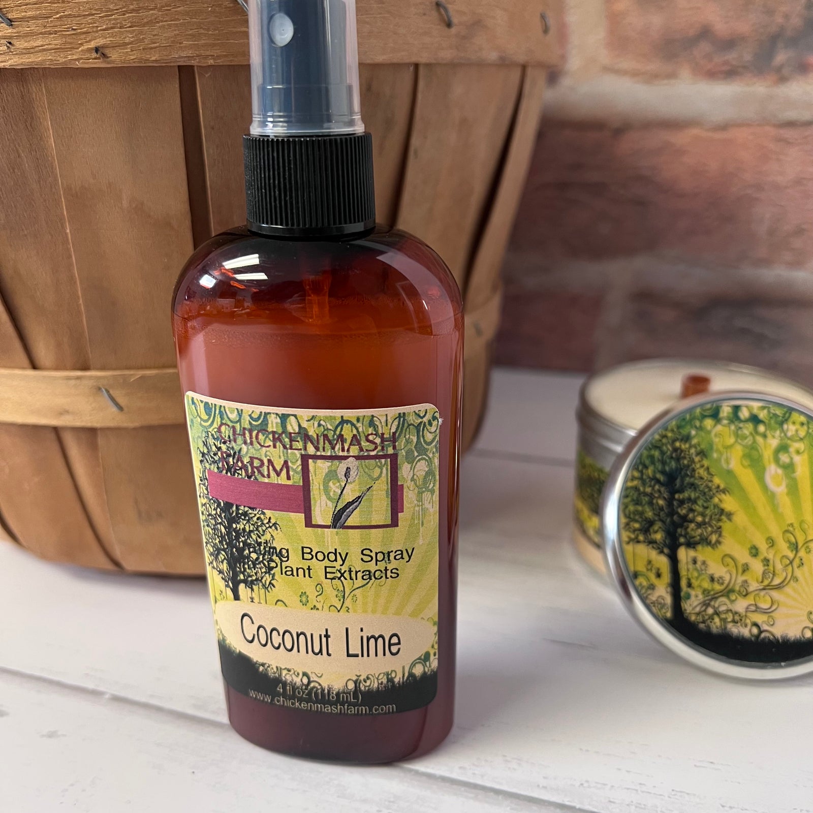 Coconut Lime Verbena Botanical Mist | Hydrating Tropical Body Spray