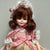 8 Inch Robin Woods Vinyl Doll 1990 with Dress and Bonnet