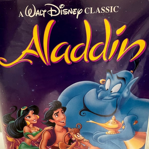 Aladdin Walt Disney Home Video VHS Tape