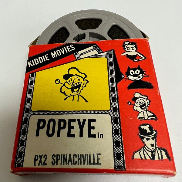 Atlas Films Popeye Spinachville 8mm Home Movie Kiddie Movies