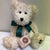 Boyds Bears Lotaluck Four Leaf Clover 10in Jointed Bear 2001