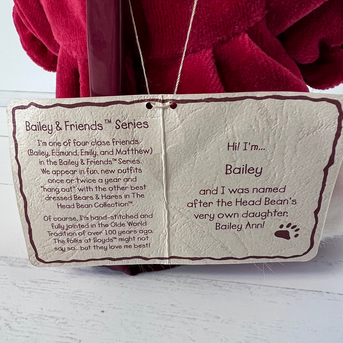 Boyds bears baily bear 