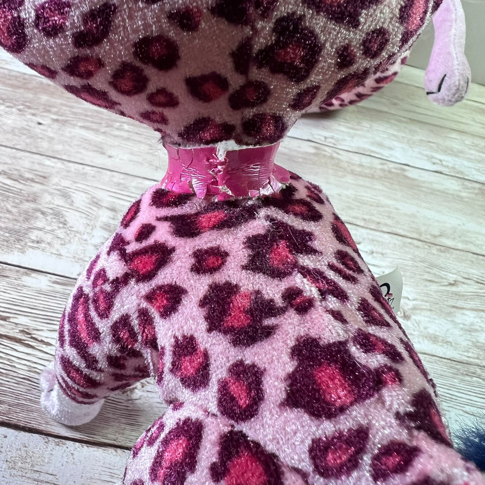 Bratz Petz Catz Kendall Pink Leopard Plush Cats Set of 2 MGA 2004 10" & 6"