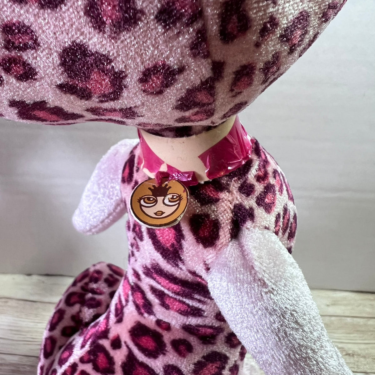 Bratz Petz Catz Kendall Pink Leopard Plush Cats Set of 2 MGA 2004 10" & 6"