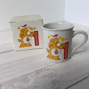 Care Bears 1st Birthday Mug 1985 Child Stoneware With Box
