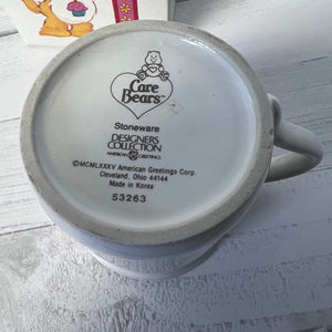 Care Bears 1st Birthday Mug 1985 Child Stoneware With Box