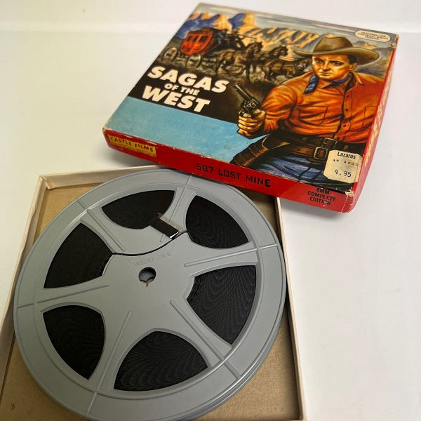 Castle Films Sagas of the West 587 Lost Mine 8mm Complete Edition