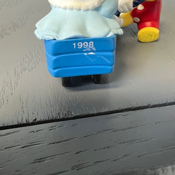 Disney Figurine Decorations Lot of 3 Hallmark and McDonalds Collection 