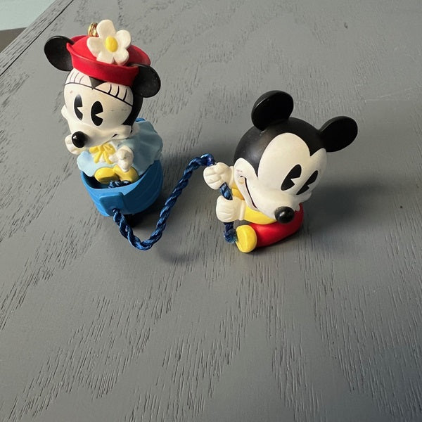 Disney Figurine Decorations Lot of 3 Hallmark and McDonalds Collection 