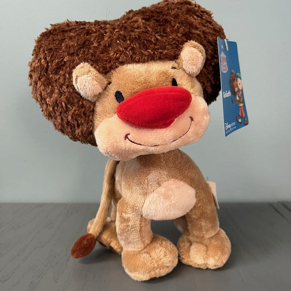 Disney JoJos Circus Goliath Bendable Plush Lion 10 inch Stuffed Animal 