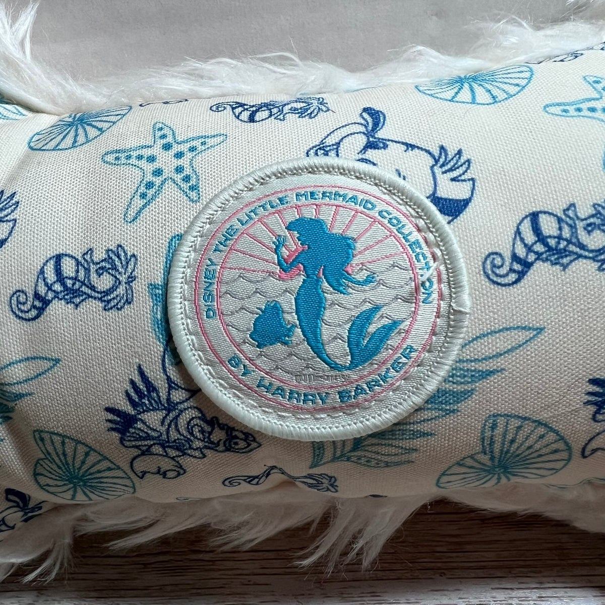 Disney Little Mermaid Dog Toy Set Flounder Plush Squeaky Bone Harry Barker