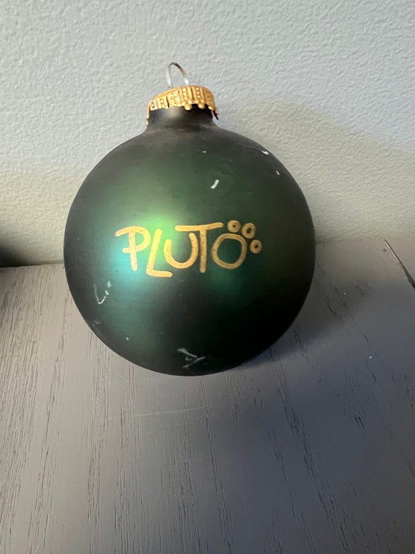 Vintage Disney Christmas Bulb Ornaments – Lot of 3 (Bambi, Pluto & Walt Disney World 25th Anniversary)