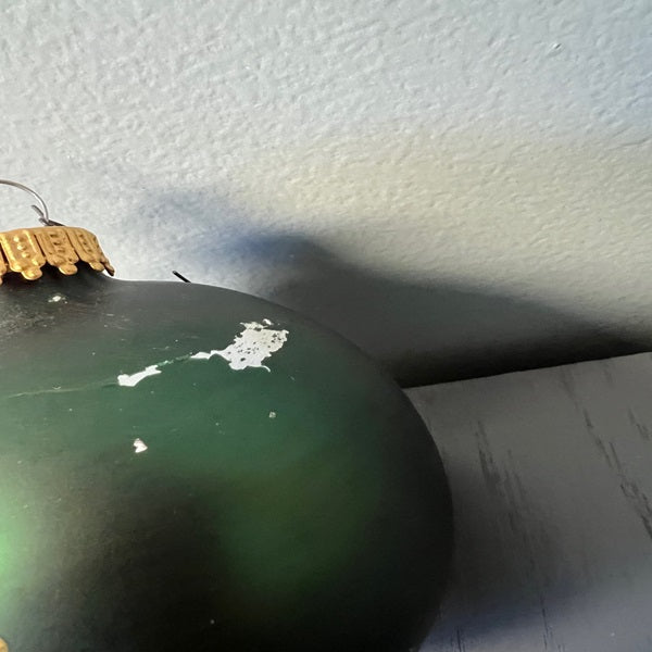 Disney Vintage Christmas Bulb Ornaments Lot of 3