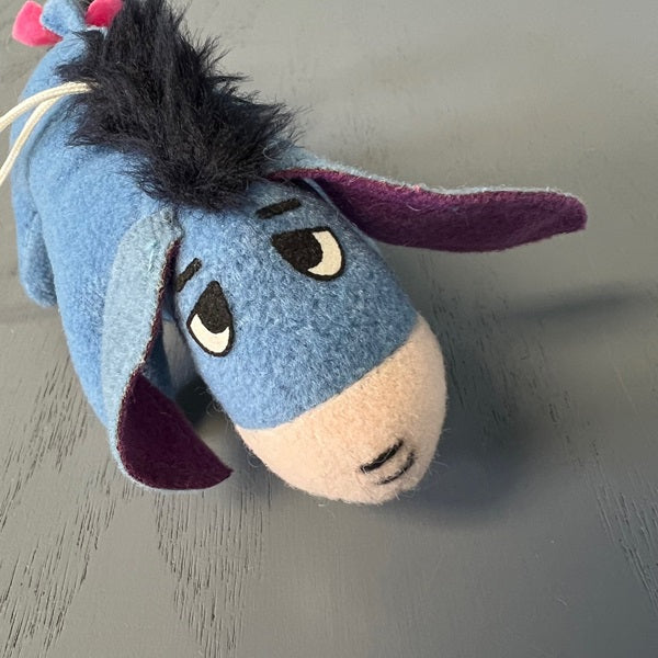 Disney Winnie The Pooh Eeyore Plush Stuffed Hanging Ornament