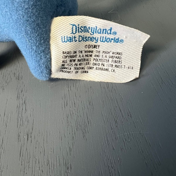 Disney Winnie The Pooh Eeyore Plush Stuffed Hanging Ornament