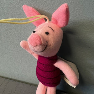 Disney Winnie the Pooh Piglet Plush Hanging Ornament