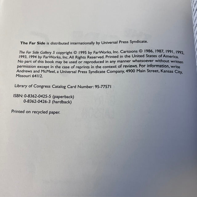 Back cover of a book with copyright and distribution information.